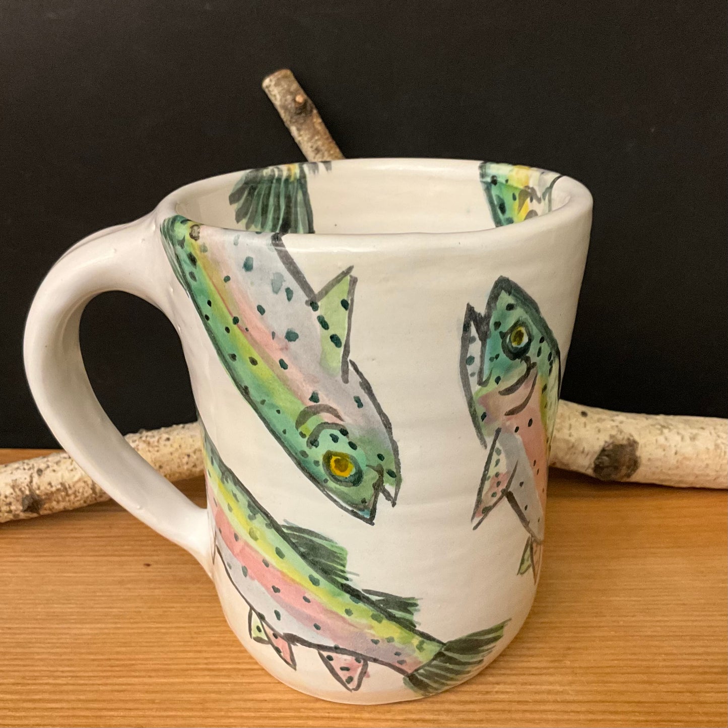 Mug Rainbow Trout