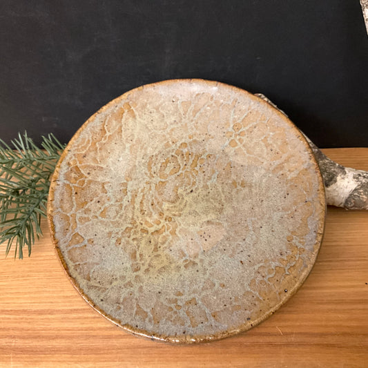 Large Textured Stoneware Trinket Dish
