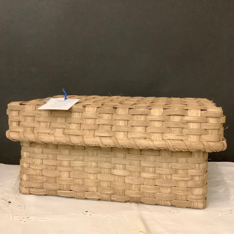 Covered Storage Basket, Sue Ulrich, Boonville, NY