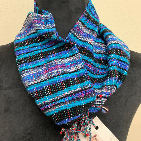“Jamie” Infinity Scarf - J229 Brilliant Blue