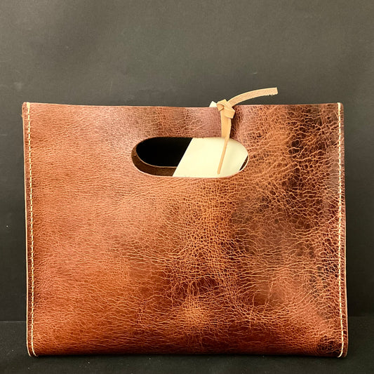 Water Buffalo Leather Tote