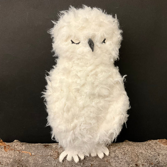 Snowy Owl - Handmade Stuffie