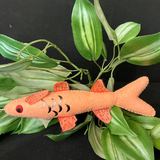 Skinny Salmon Fish - Handmade Stuffie