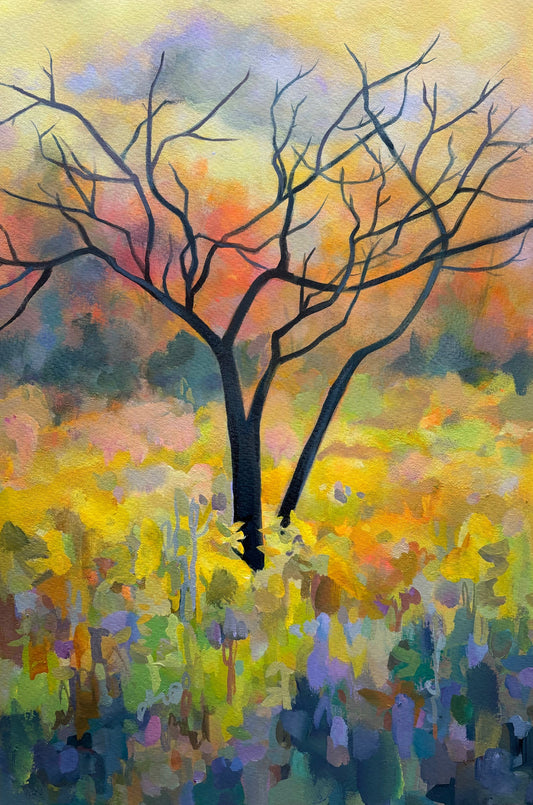“September Field” Framed Painting