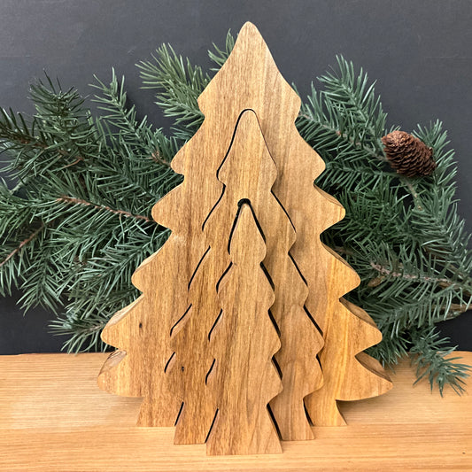 3-D Cutout Tree Assorted Hardwood