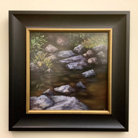 “A Rest Before the Fall” Original Framed Pastel