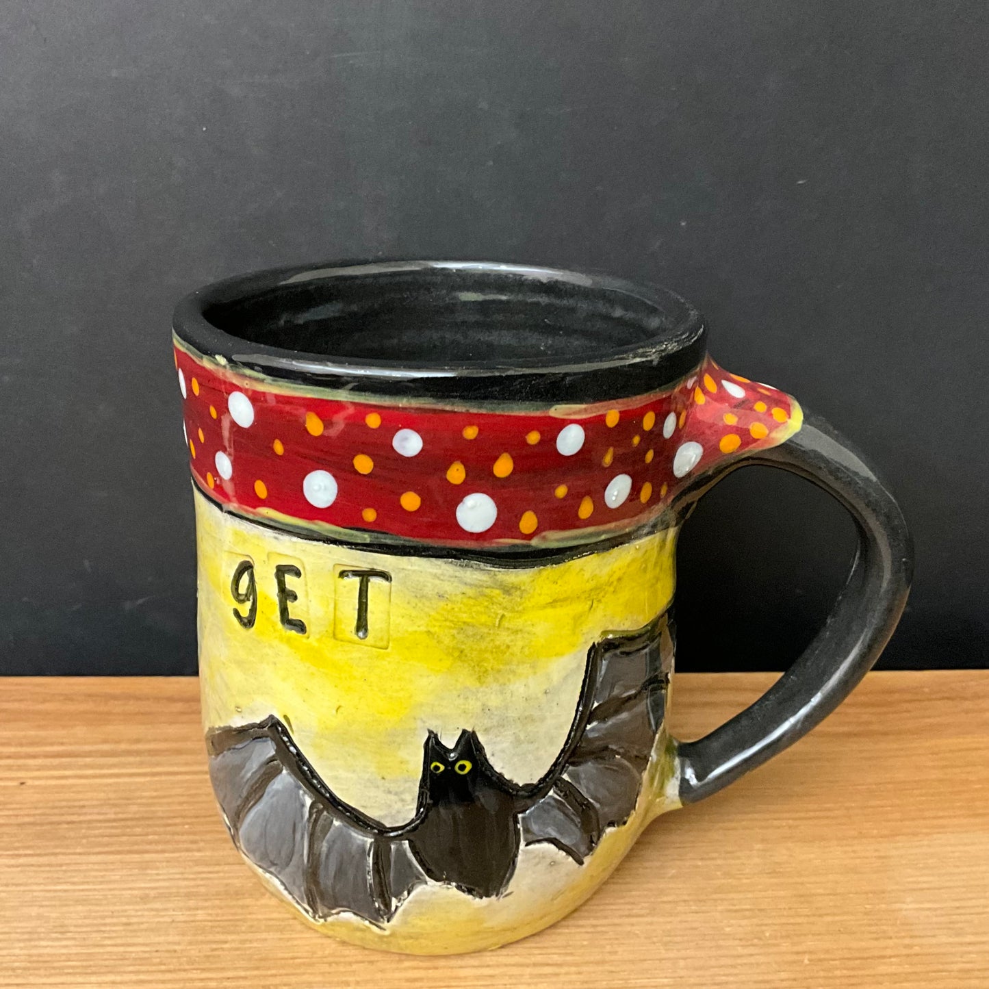 Halloween Mug with Bat “Let’s Get Spooky”