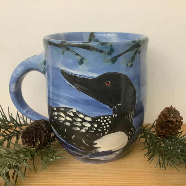 Loon Mug, Roxanne Locy