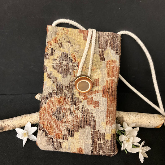 Phone Case/Small Purse - Kilim Style Pattern Earth Tones