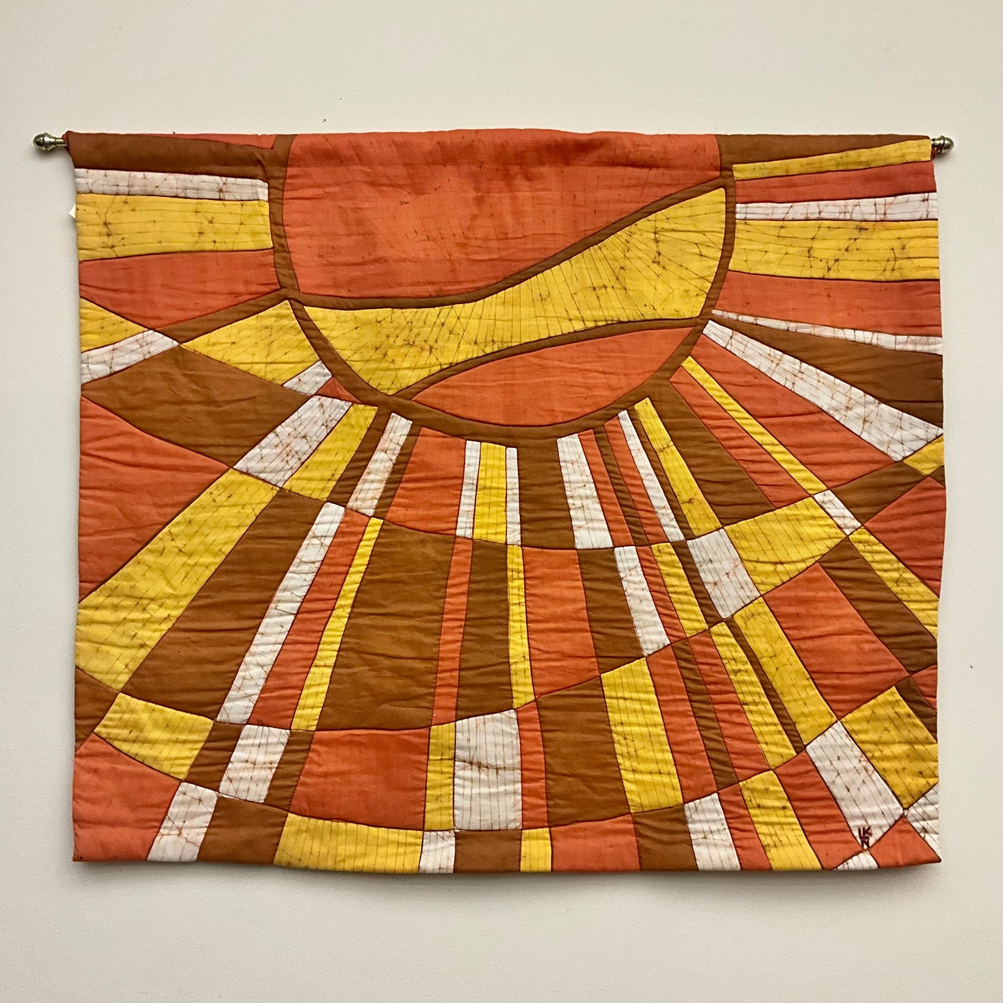 “Sunrise” Batik Wall Hanging