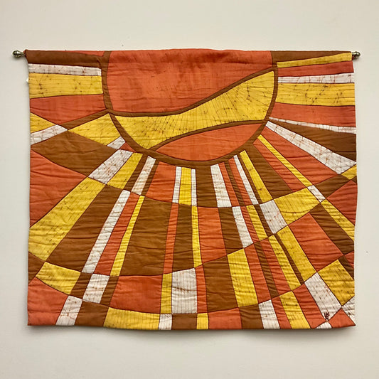 “Sunrise” Batik Wall Hanging