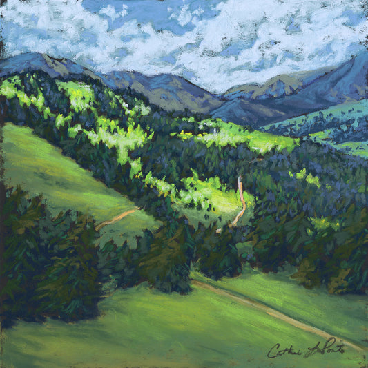 “Haute-Savoie” Original Pastel