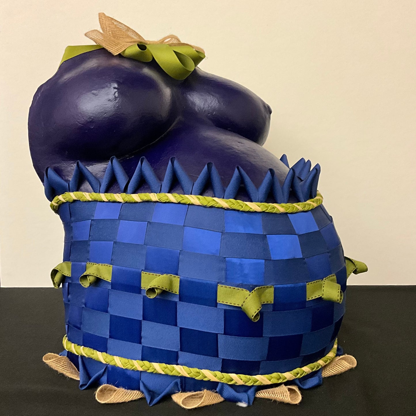 Basket Belly Sculpture