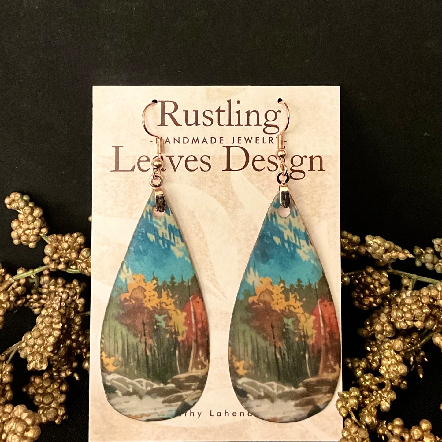 Autumn Riverbend Earrings