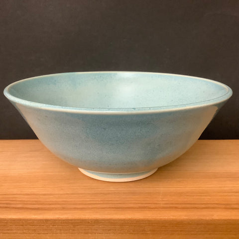 Small Serving Bowl with Turquoise Glaze
