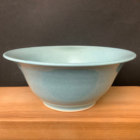 Flared Bowl with Turquoise Glaze