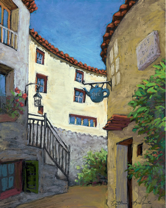 “Salon de The” Original Pastel