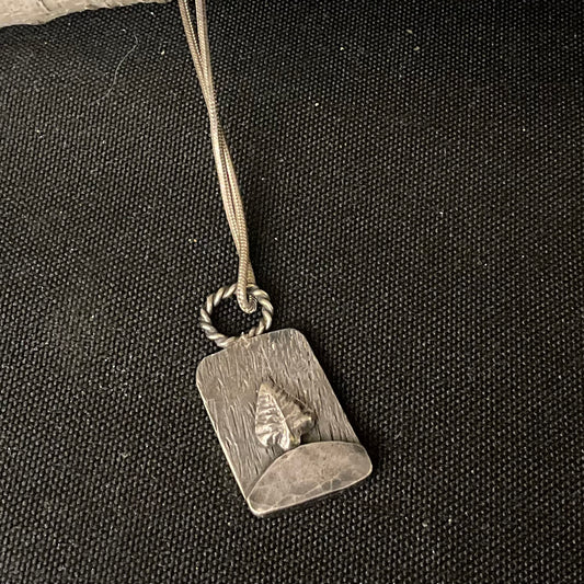 Sterling Silver Pendant with Tree
