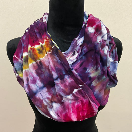 Rayon Jersey Infinity Scarf - Slim - All Hallows' Eve
