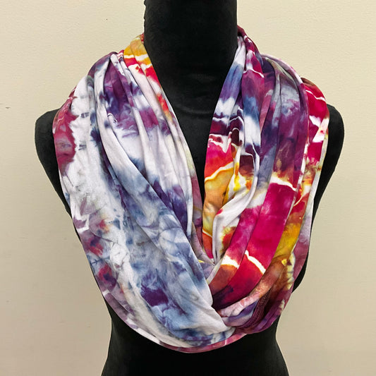 Rayon Jersey Infinity Scarf - Wide - All Hallows Eve