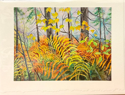 “Ferns at the VIC” Note Card