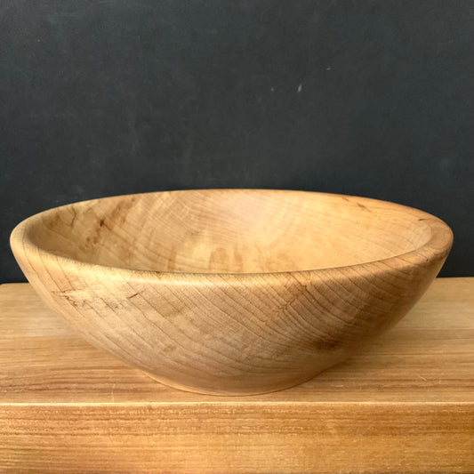 7”  Sugar Maple Wood Bowl #173