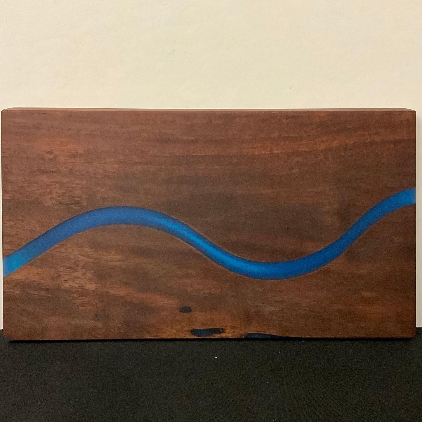 Walnut Cutting Board w/ Blue River #2532