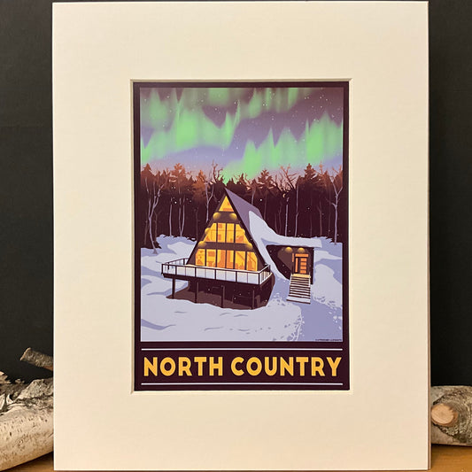 North Country Northern Lights Print
