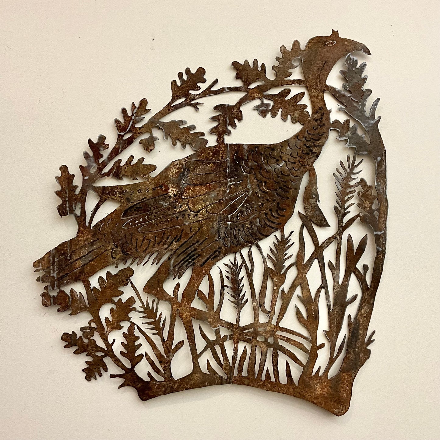 “Harvest Turkey” Metal Wall Art