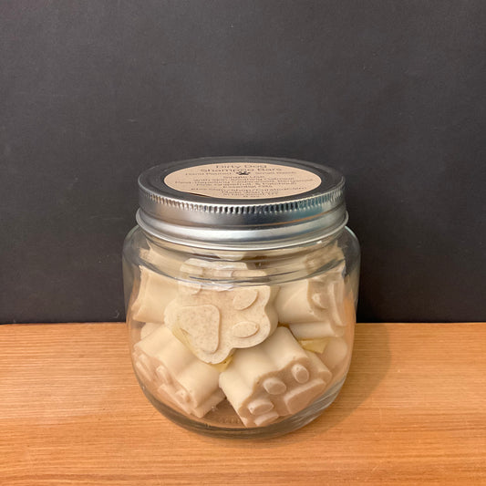 Dirty Dog Paw Shampoo Bars in a Jar
