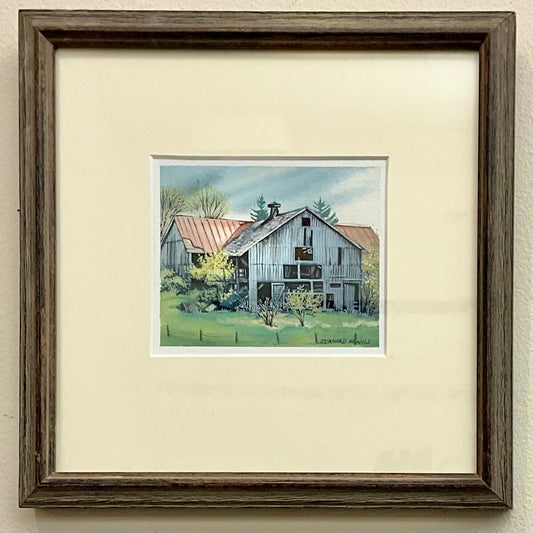 Summer Barn Clayton Original Painting