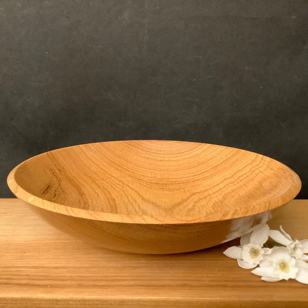 Small White Oak Bowl