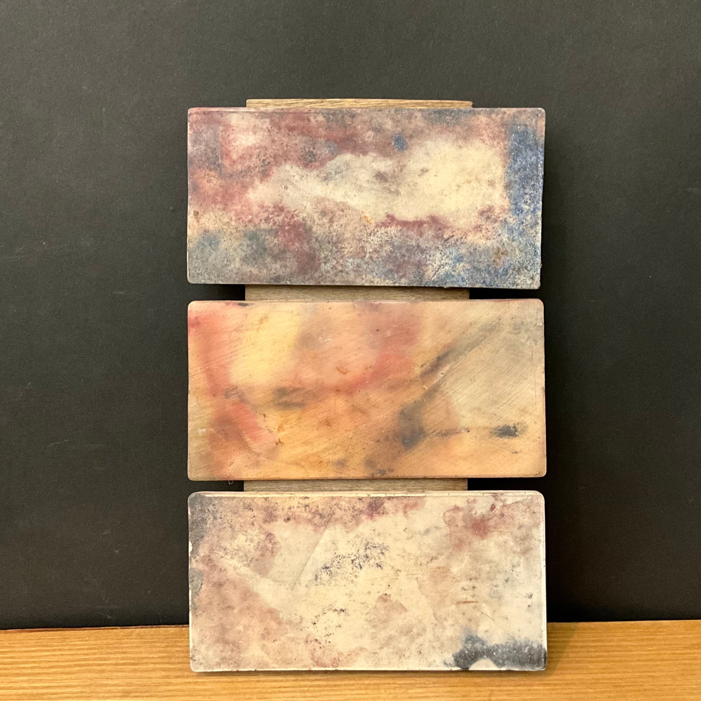 Wall Art with 3 Vertical Tiles