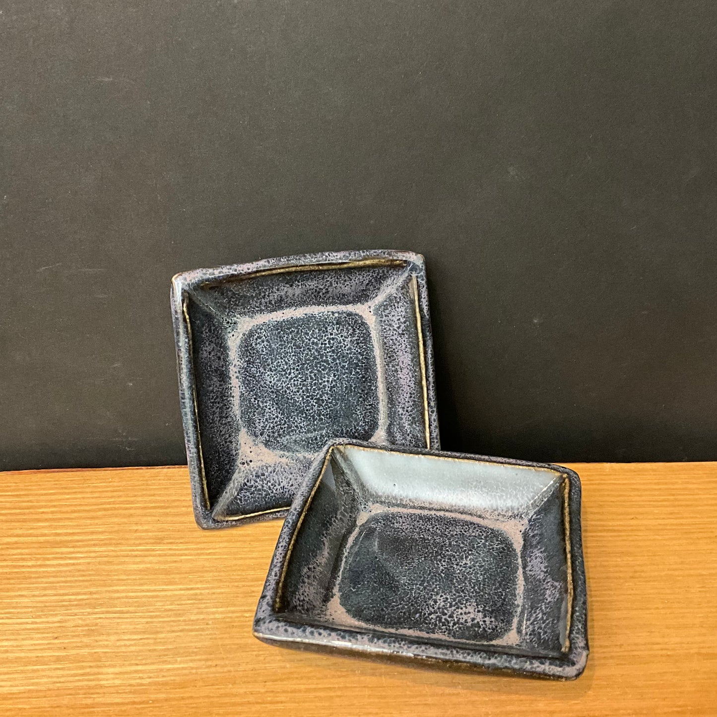 Petite Trinket Dish in Dark Glaze