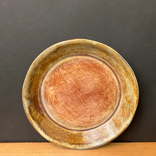 Small Brown Plate