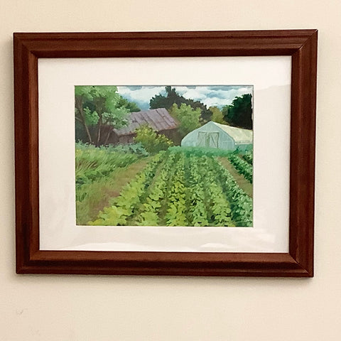“Birdsfoot Farm” Original Framed Art