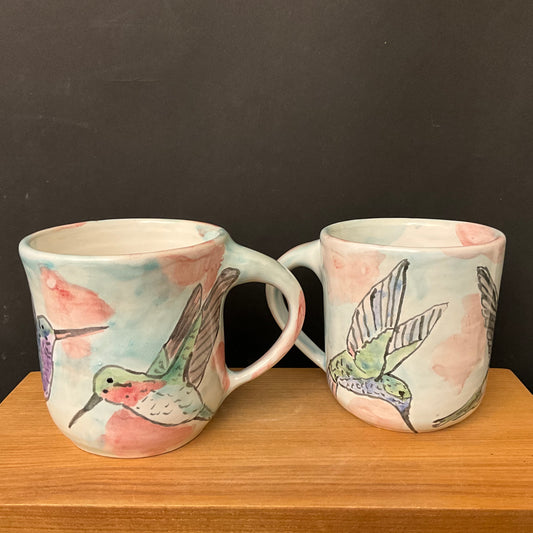 Mug with Hummingbirds