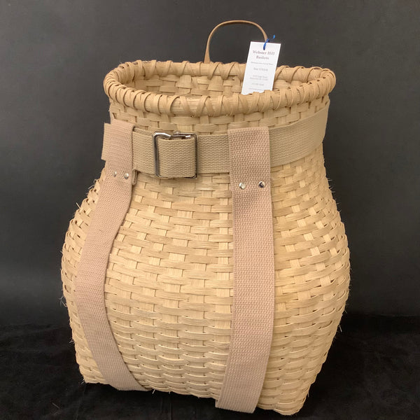 Adirondack Pack Basket with Woven Straps