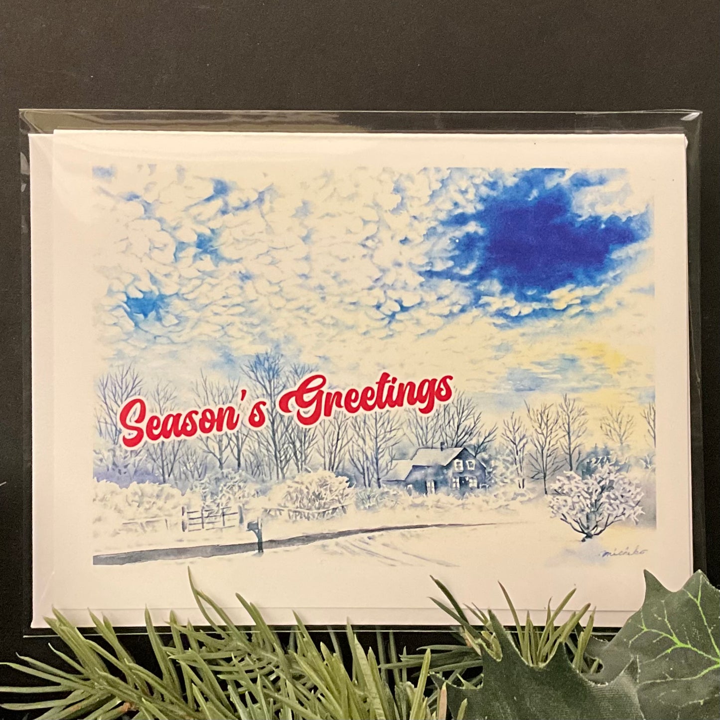 Season’s Greetings Notecard