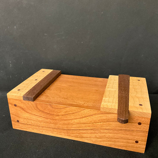 Japanese Box - Cherry, Curly Maple and Walnut