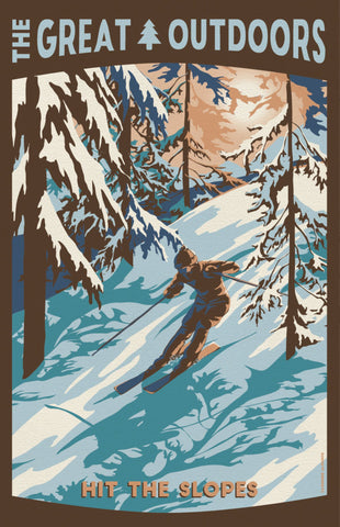 Great Outdoors Poster Slopes