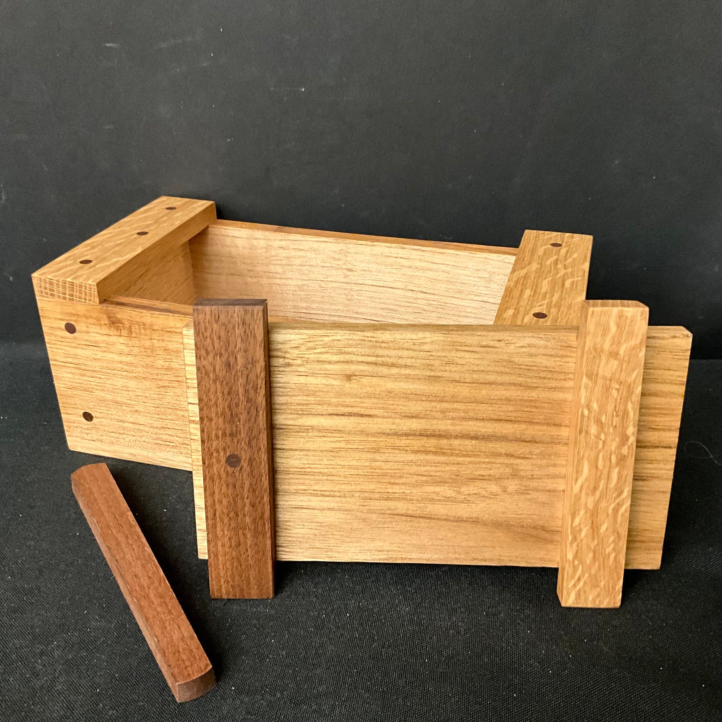 Japanese Box - Butternut, Walnut and Oak