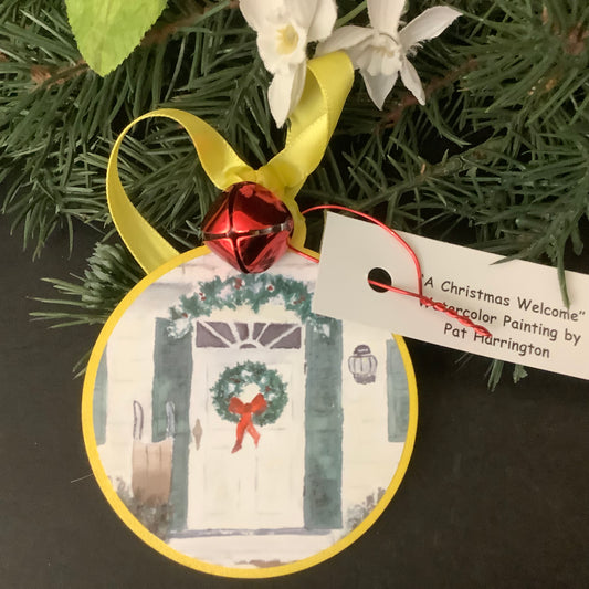 Christmas Welcome Ornament