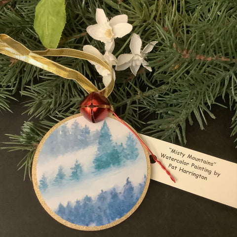 Misty Mountains Ornament