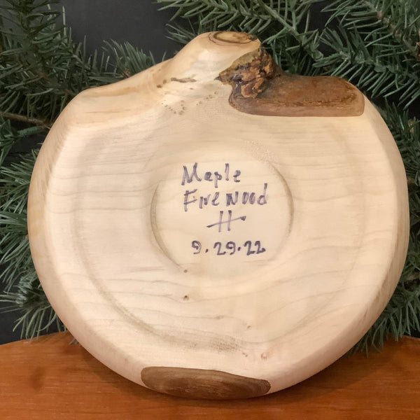 Freeform Maple Bowl