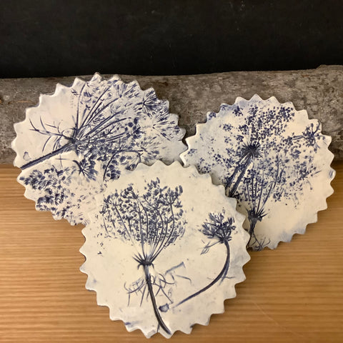 Queen Anne’s Lace Blue Magnets