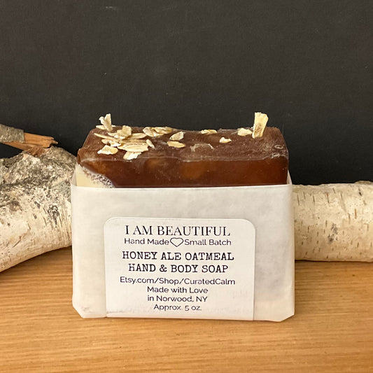 Honey Ale Oatmeal Hand and Body Soap