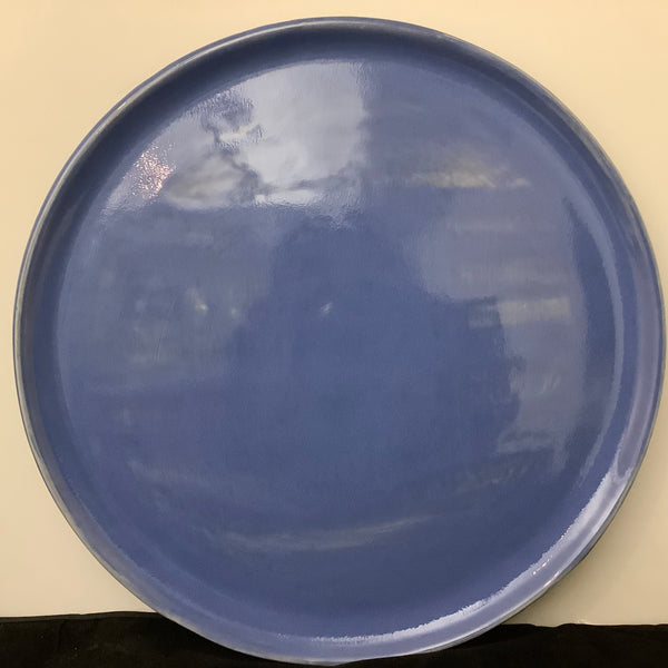 Shallow Serving Plate Soft Blue