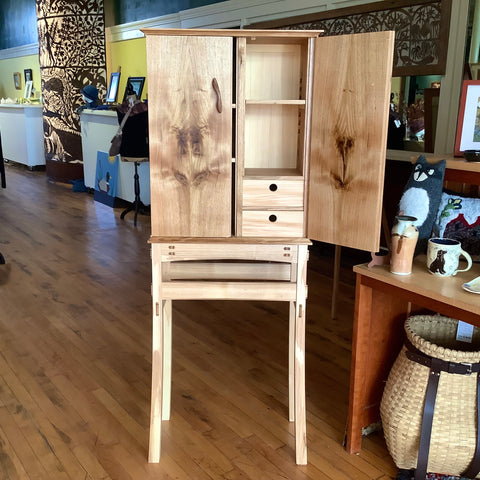 Free Standing Two-piece Cabinet