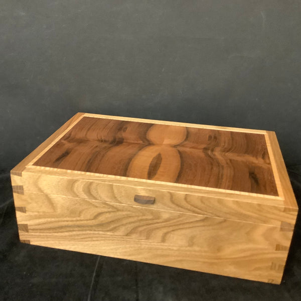 Butternut & Walnut Box